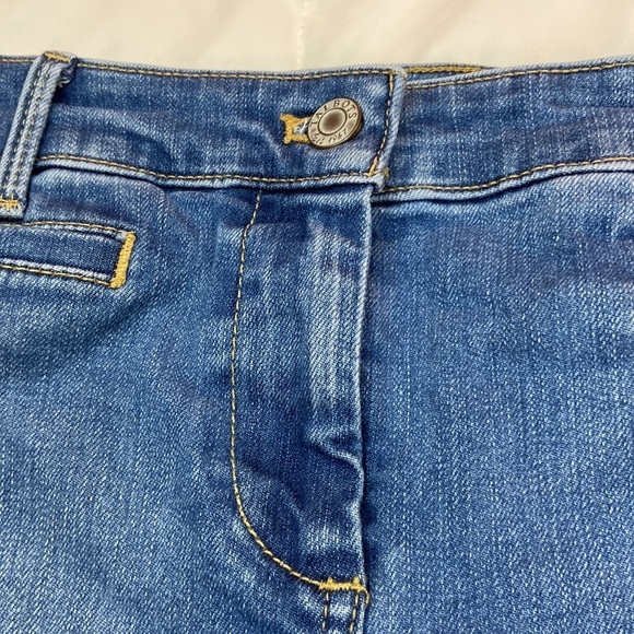 Talbots Jean Pencil Skirt Size 2P - Picture 5 of 12